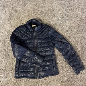 Gap down coat